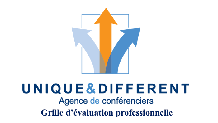 Grille évaluation professionnelle d'Agences conférenciers COMEX CODIR CAC 40