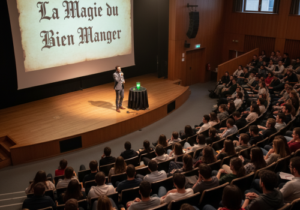 Conférence spectacle Christophe Boisselier Magie et bien manger Agences conférencier